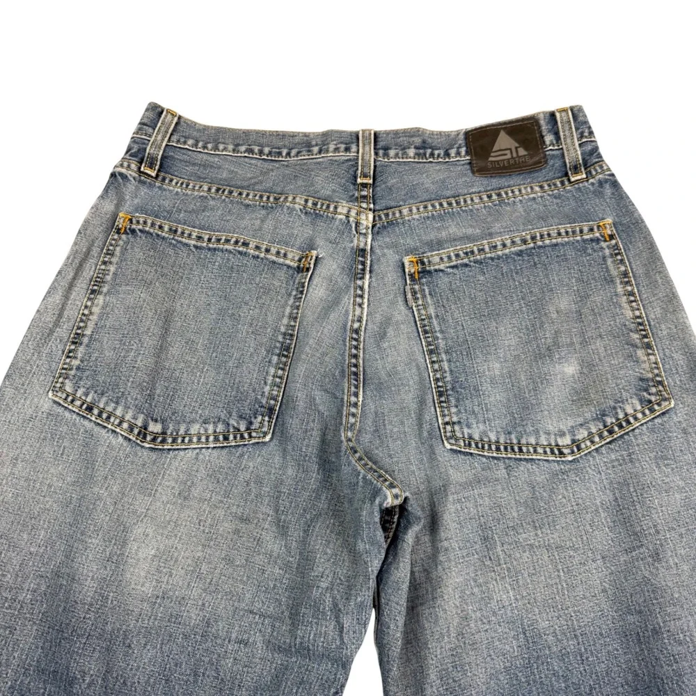 Levis SilverTab Baggy Jeans Mens 32x32 Blue Denim Vintage 90s Skater 445990766